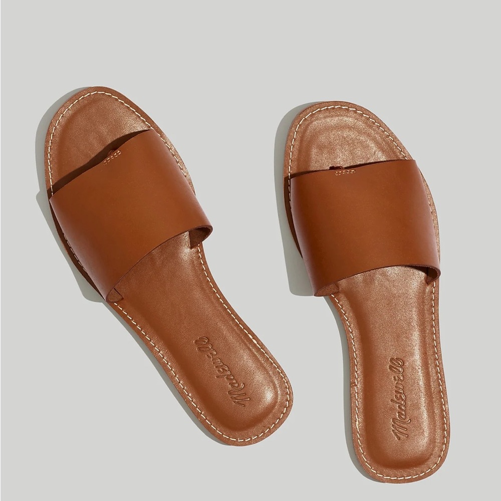 Madewell Boardwalk Post Slide Sandal Size 9.5 BNWOB